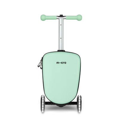 Micro Kuffert med sparkesykkel, Junior trillebag 13L – Mint