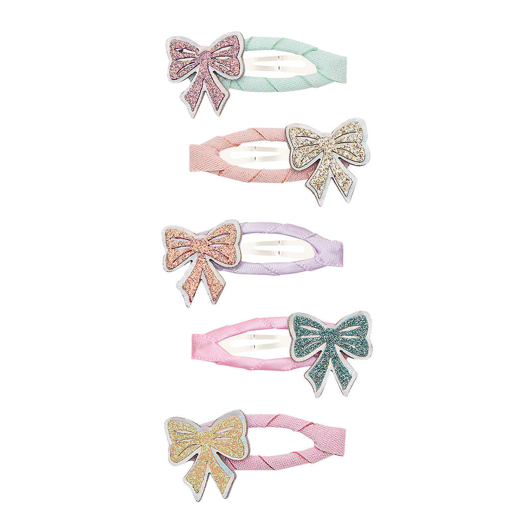 Mimi &amp; Lula 5 hårspænder, Mini Sparkle Bow My Little Unicorn