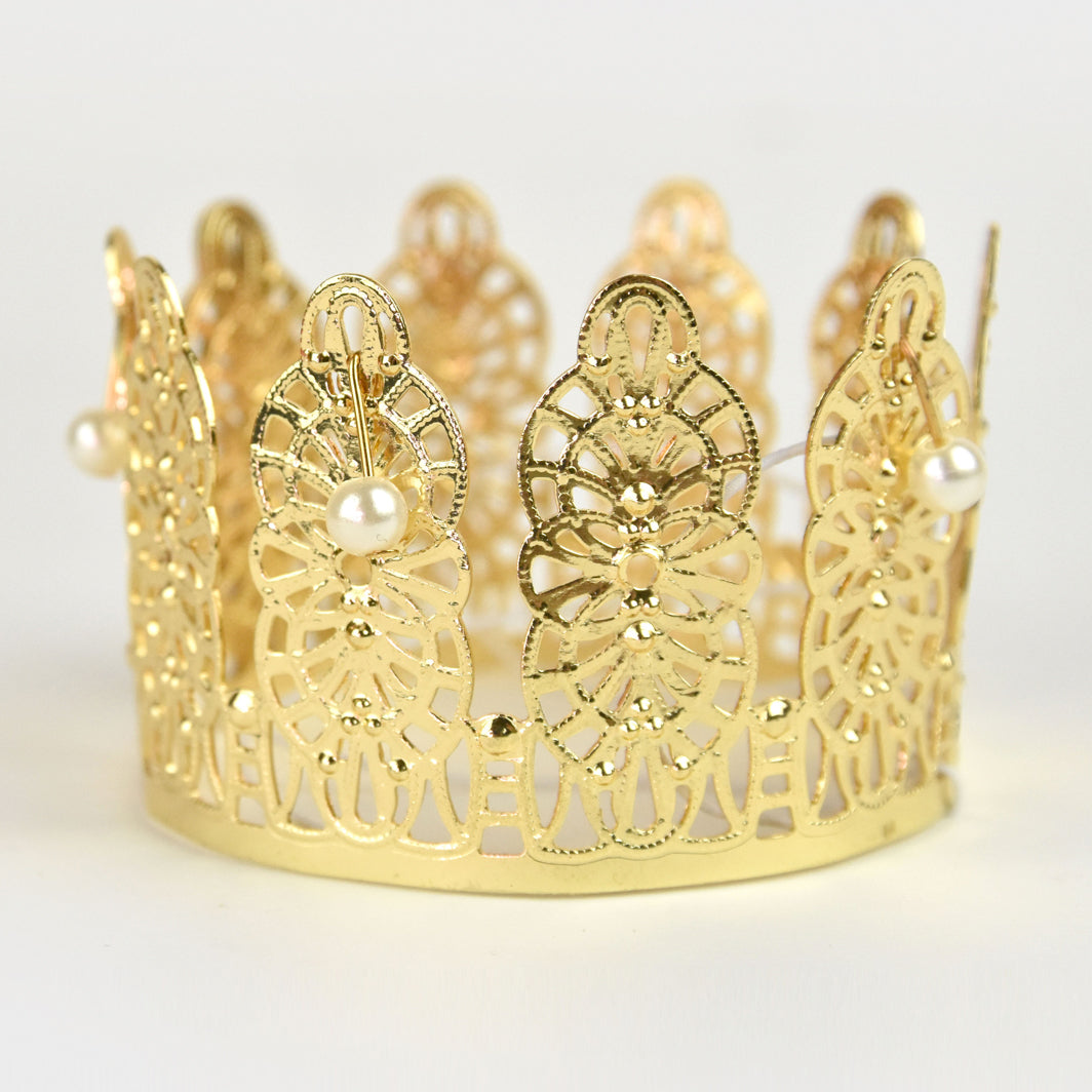 Den goda Fen, Prinsessekrone i metall m. perler