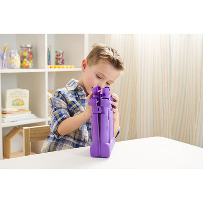 Kinetic Sand, Sandslott sammenleggbar eske - Limegrønn