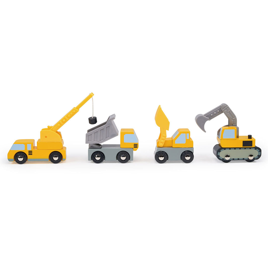 Mentari, Leketøysbiler i tre - Arbejdskjøretøyer