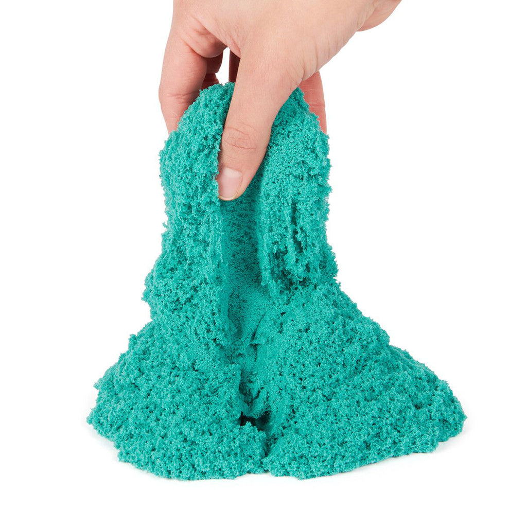 Kinetic Sand, Sandslott sammenleggbar eske - Limegrønn