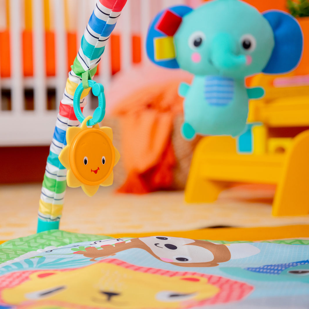 Bright Starts Aktivitetsteppe, Wild Wiggles™ FoldAway™