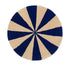 ferm Living gulvtæppe, rundt - Arch large, bright blue/off-white