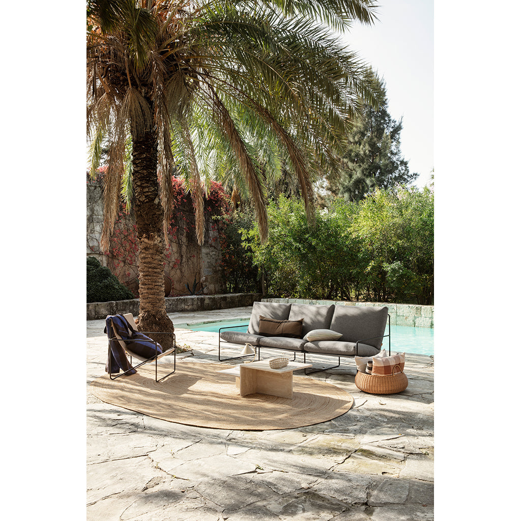 ferm Living flettet kurv, Lav