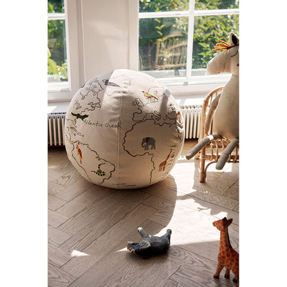 ferm Living puf, World - off-white