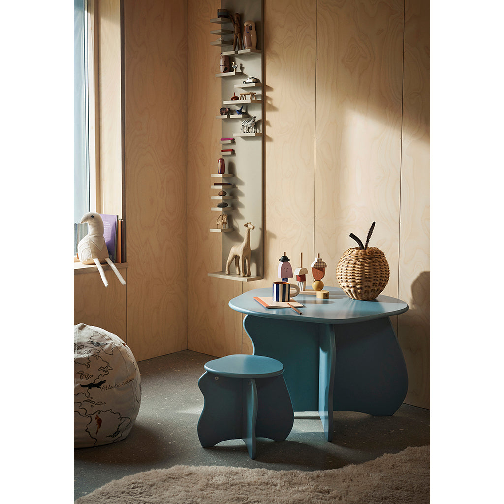 ferm Living bord, Slope Table - Storm