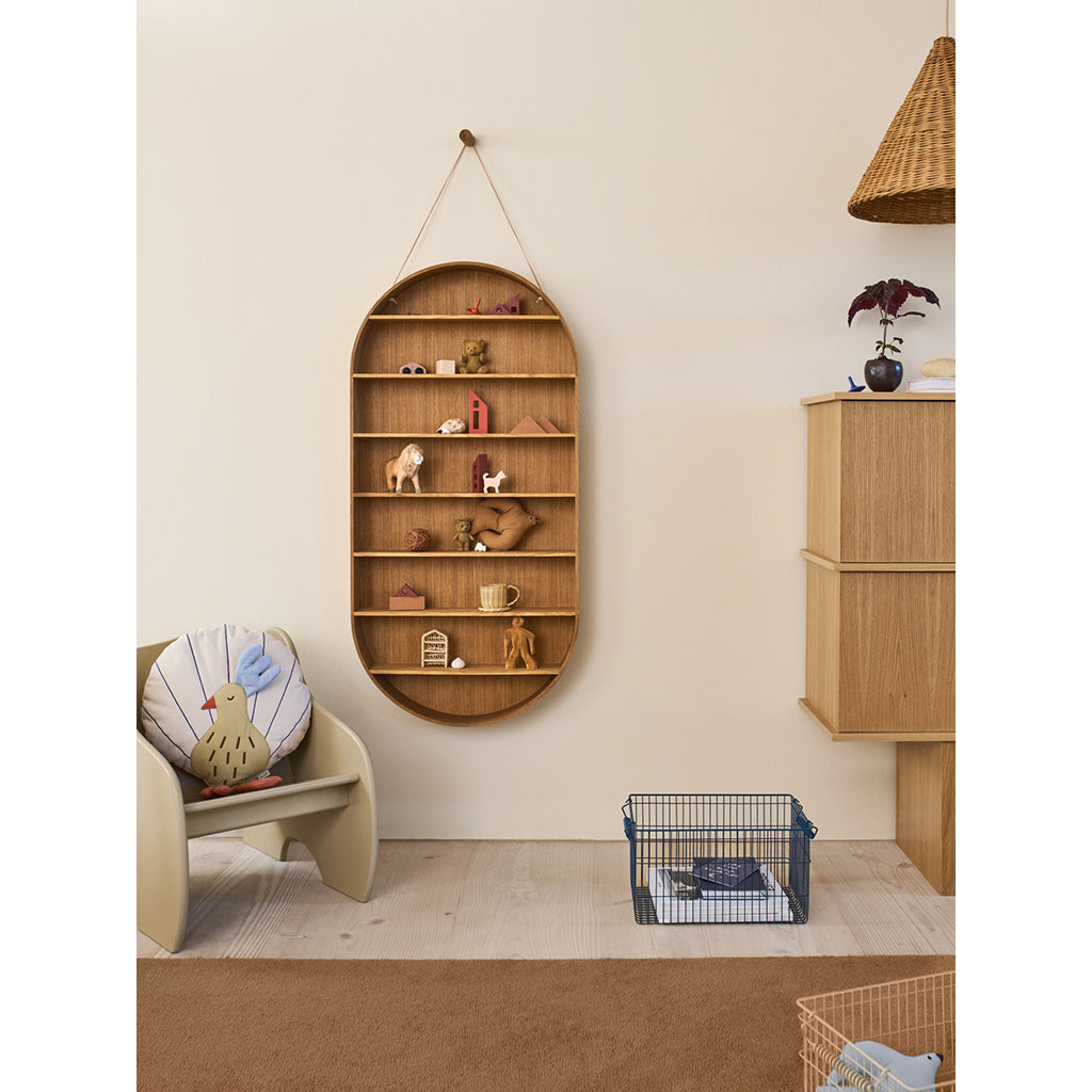 ferm Living Hylle, Oval Dorm - Oiled oak