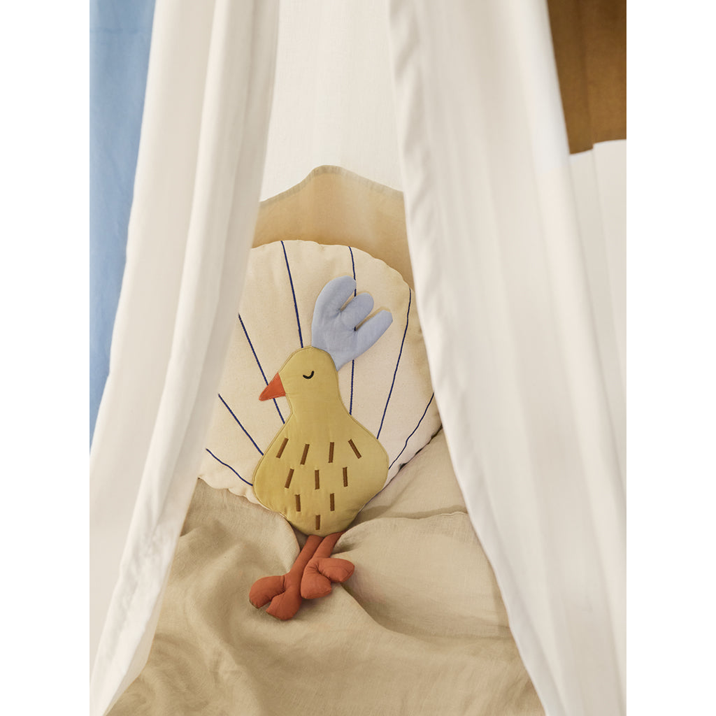 ferm Living pute, Peacock - Undyed/Silver fern