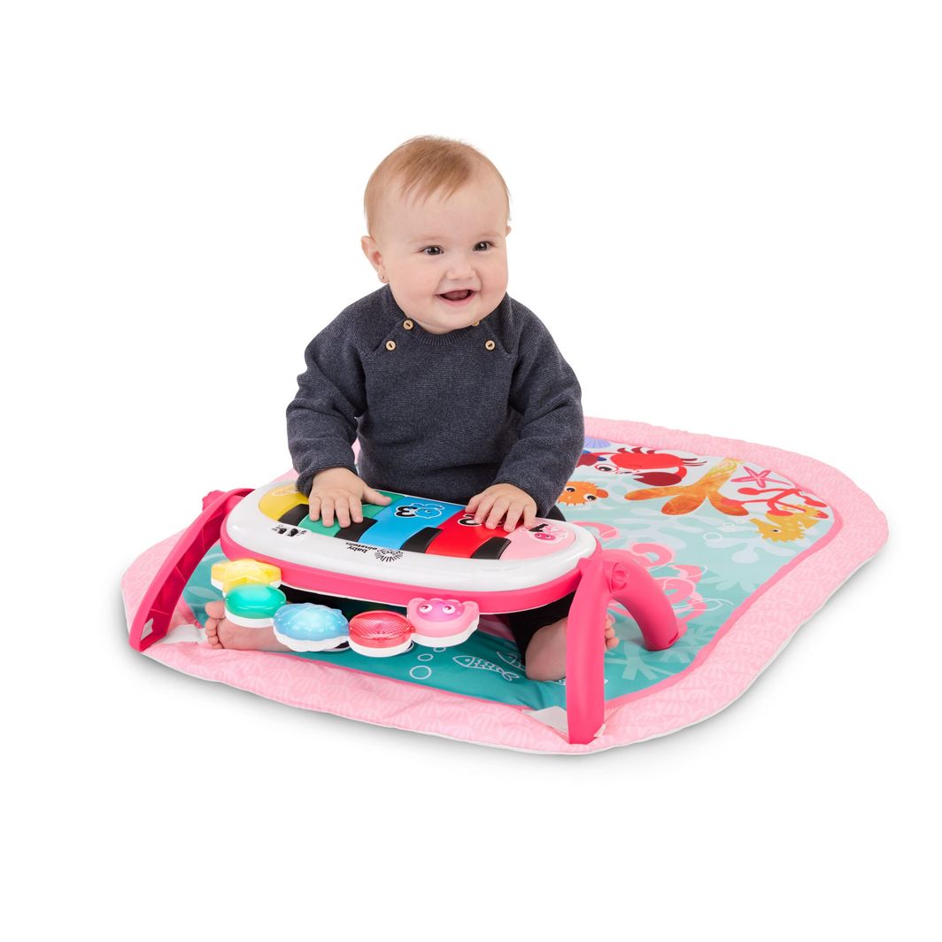 BABY Einstein 4-i-1 Kickin’ Tunes™ Jellyfish Jamboree™ aktivitetsteppe med lyd