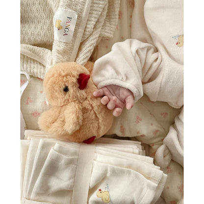 Fanga Fontana Savora baby ull-cardi, Antique white - str. 1 - 9 mnd.