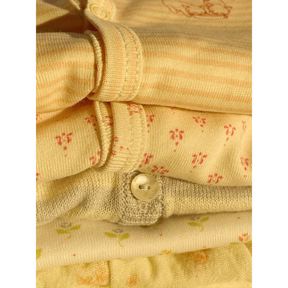 Fanga Fontana Bello bodystocking med lange ermer, Punto rosa - str. 1 - 6 mnd.