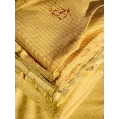 Fanga Fontana Bello bodystocking med lange ermer, Punto rosa - str. 1 - 6 mnd.