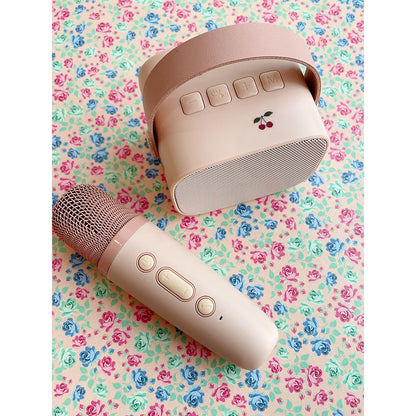 Konges Sløjd høyttaler og mikrofon, Cherry