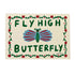 Nephthys Illustrated plakat, Fly High Butterfly - A4
