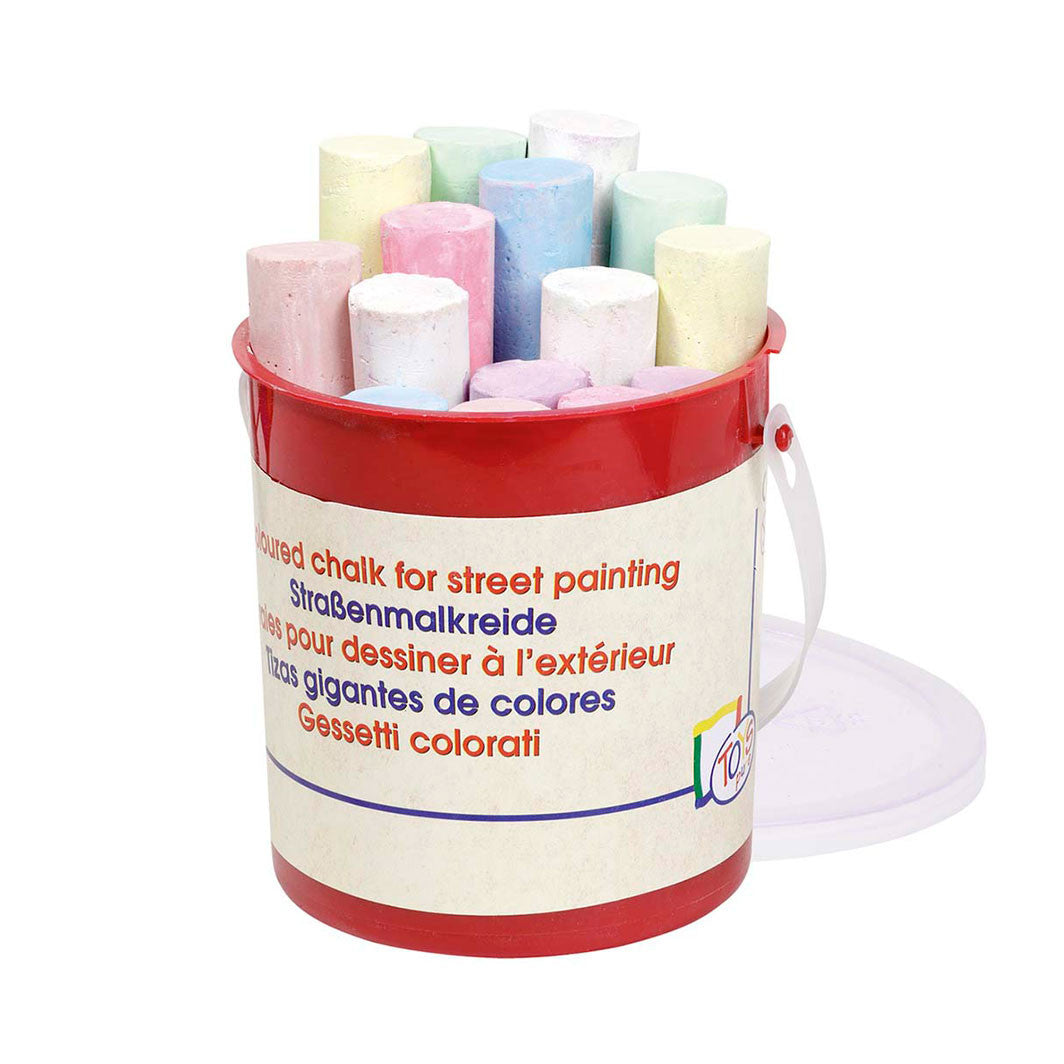 Gatekritt i spann m. 7 farger