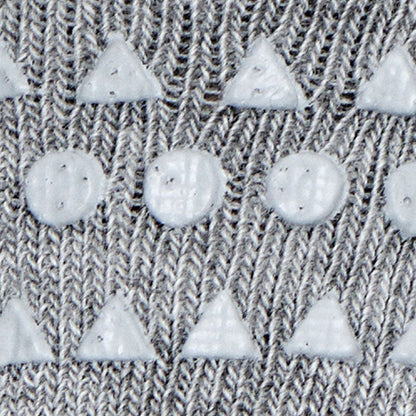 GoBabyGo sklisikre sokker med gummiprikker, grey melange