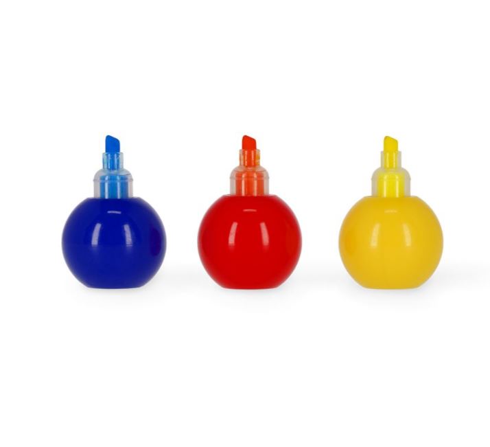 Kidek, 3-i-1 Highlighter tusjer, Spaceman