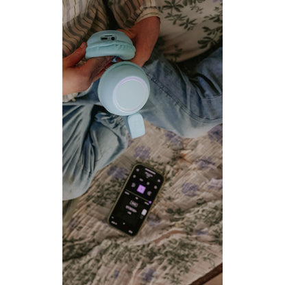 Lalarma trådløse hovedtelefoner med lys, til teenagere og børn - Blue
