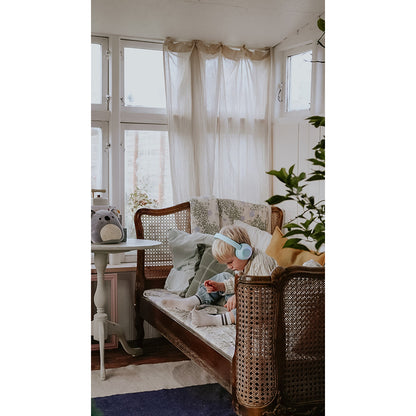 Lalarma trådløse hodetelefoner med lys, for tenåringer og barn - Purple