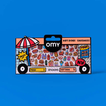 Omy klistremerker, Boutique – Hot dog