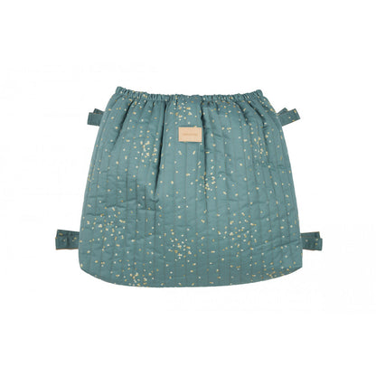 Nobodinoz Hyde Park barnevognsveske, Gullkonfetti/magisk grønn