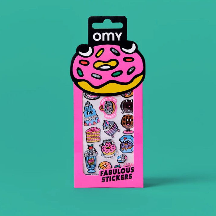Omy klistremerker, Donuts