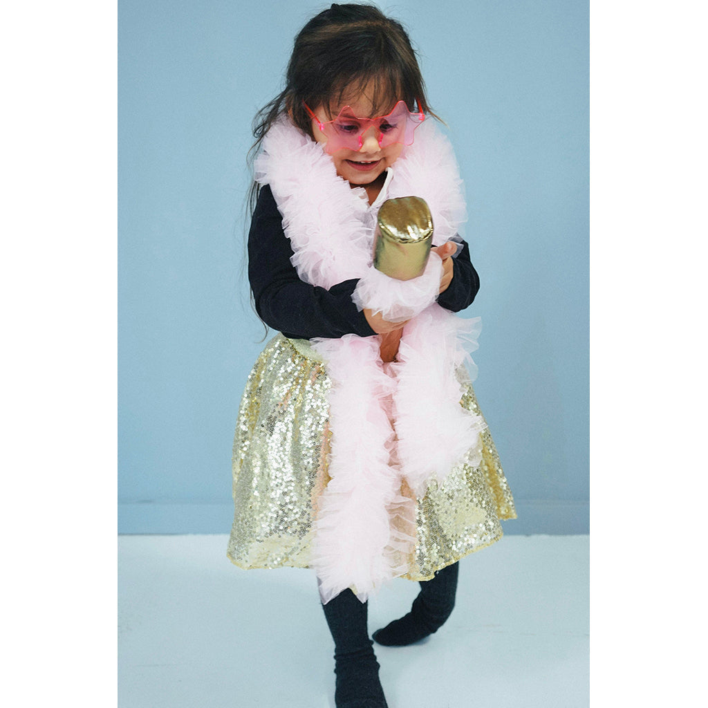 Den Goda Fen utkledning, Tutu disco gold - Str. 2-8 år