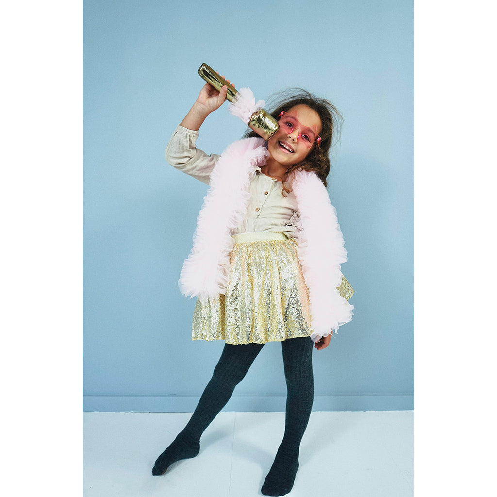 Den Goda Fen utkledning, Tutu disco gold - Str. 2-8 år