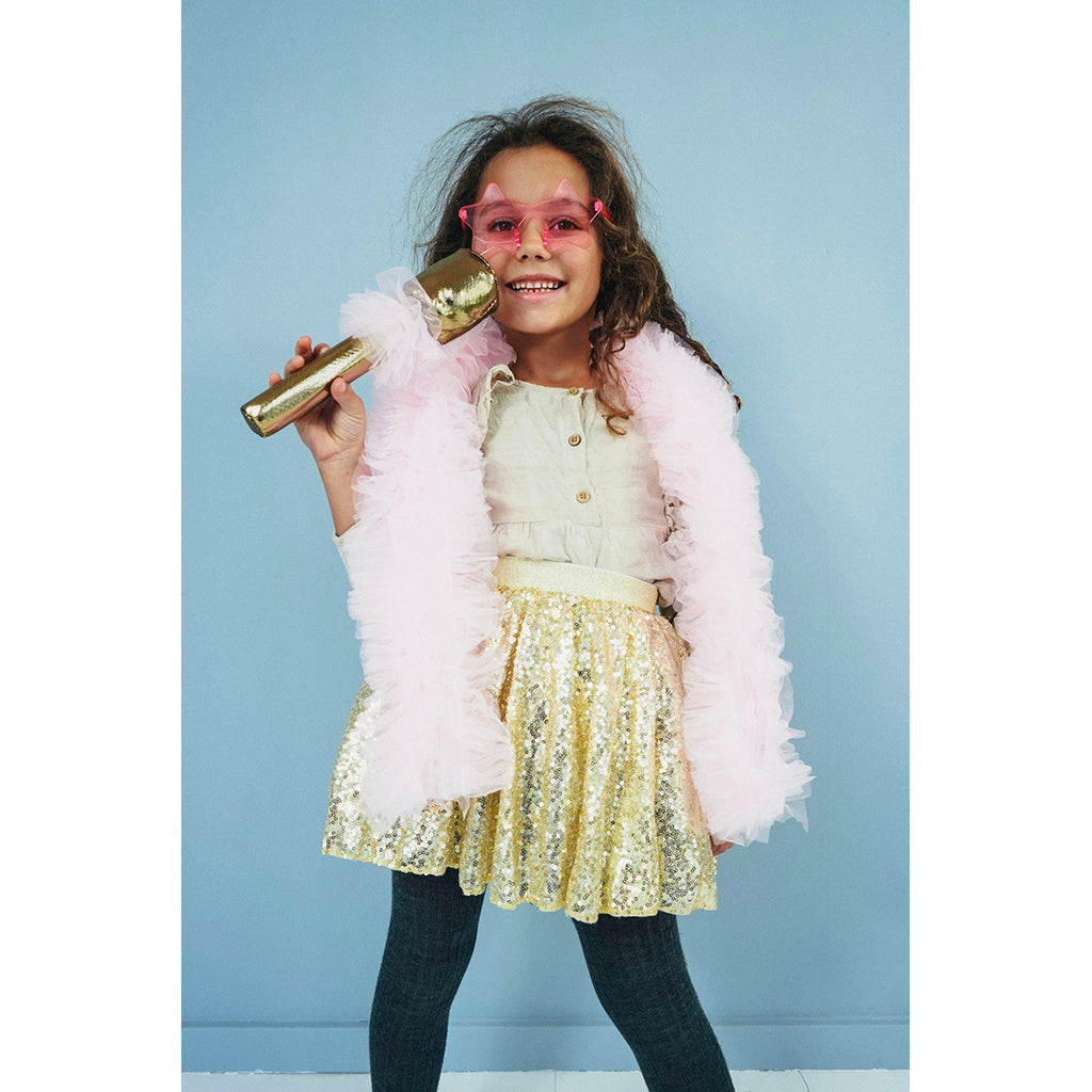 Den Goda Fen utkledning, Tutu disco gold - Str. 2-8 år