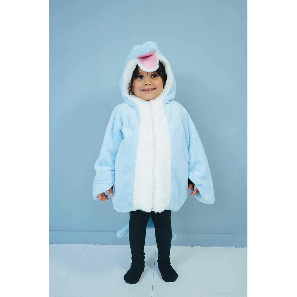 Barn i Den goda Fen delfinkostume 2-4 år