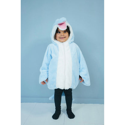 Barn i Den goda Fen delfinkostume 2-4 år