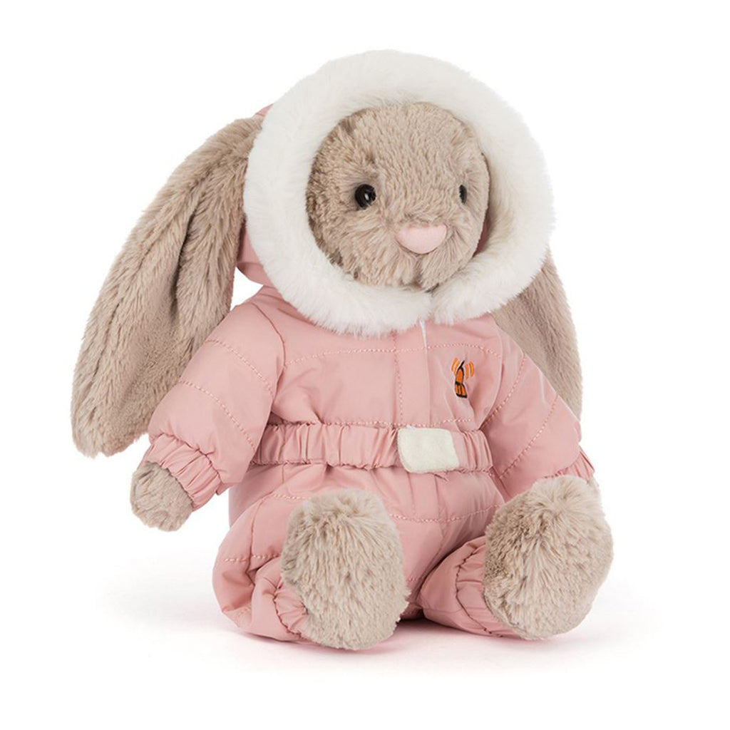 Jellycat kosedyr, Bashful kanin, Patchwork original – 31 cm
