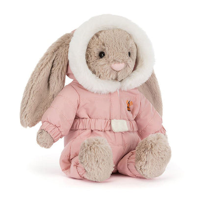 Jellycat kosedyr, Bashful kanin, Patchwork original – 31 cm