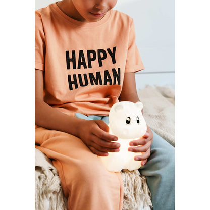 Kidynight, oppladbar nattlampe - Flodhest