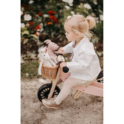Kinderfeets Tiny Tot Plus Rose, 2-i-1 sykkel, Fra 18 mnd. til 4 år