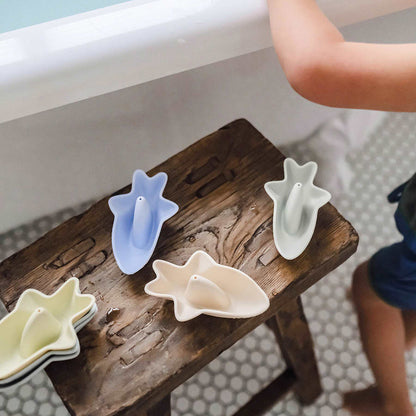 Sunnylife badeleketøy, Flytende båter - Float the sea - Blue/lime