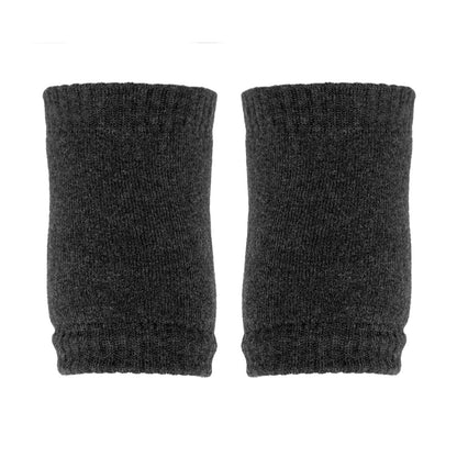 GoBabyGo knebeskyttere m. gummiprikker, dark grey melange