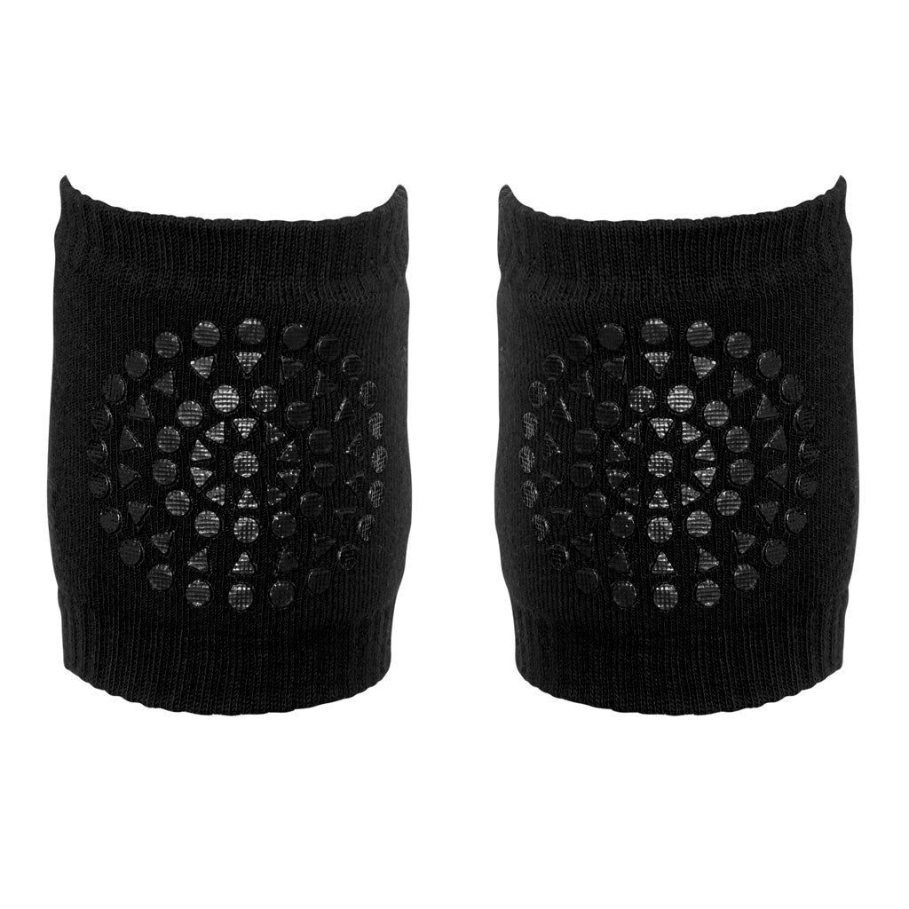 GoBabyGo knebeskyttere m. gummiprikker, black