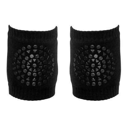 GoBabyGo knebeskyttere m. gummiprikker, black