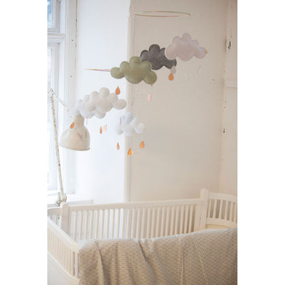 Konges Sløjd uro m. skyer, Snowberry