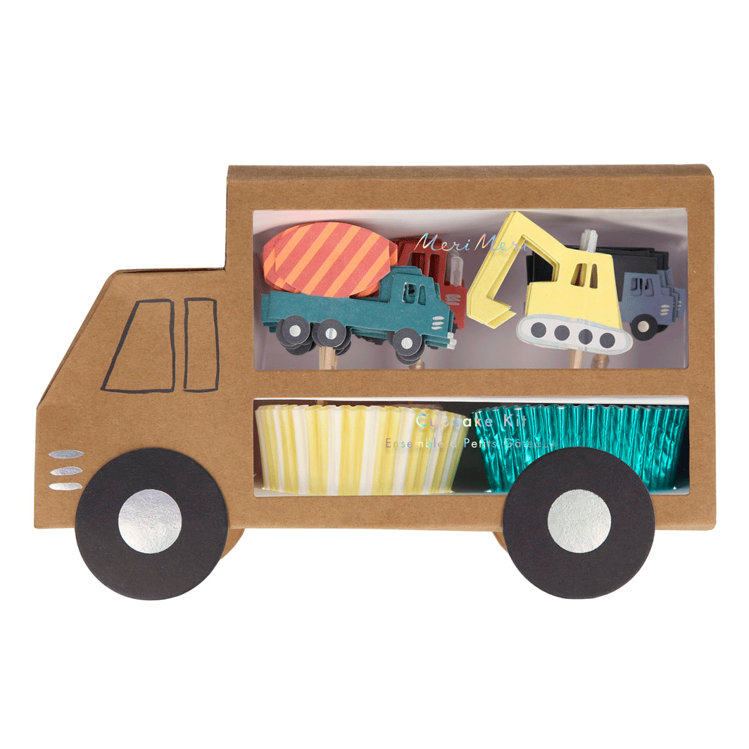 Meri Meri cupcakesett, Arbeidsbiler