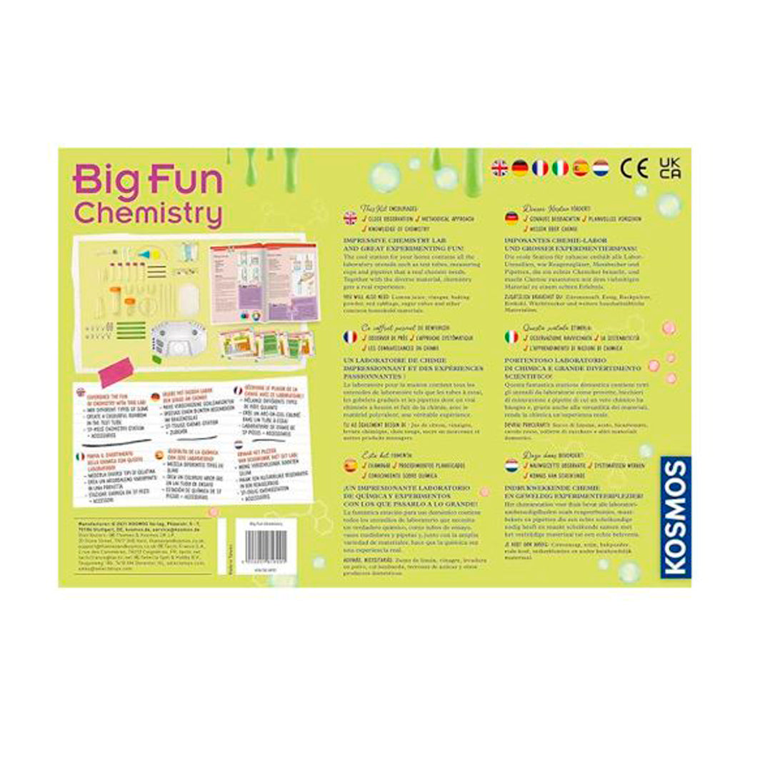 Kosmos eksperimentsett, kjemisett - Big Fun Chemistry