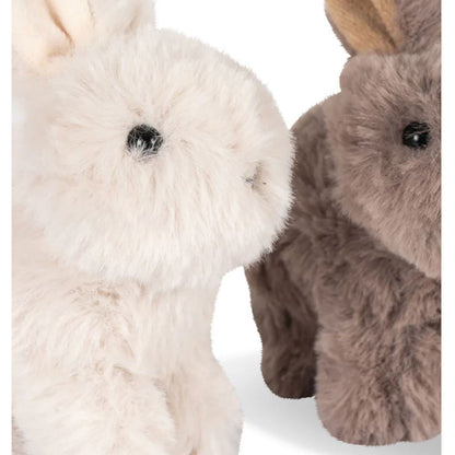 Konges Sløjd bamser, Bunny Love - 3 kaninbamser i kurv