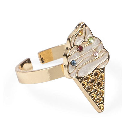 Konges Sløjd Sweet smykkesett, Gold