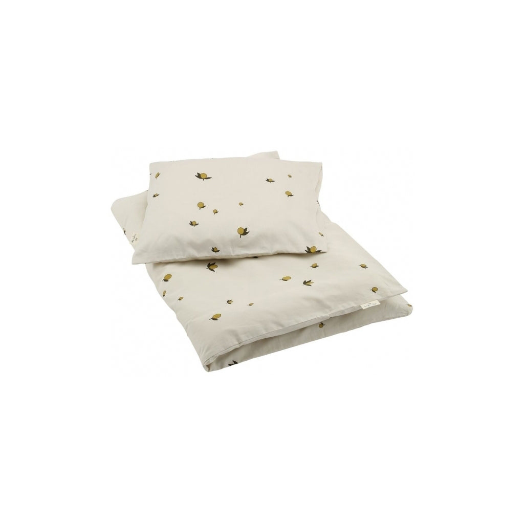 Konges Sløjd babysengetøy, økologisk - Lemon