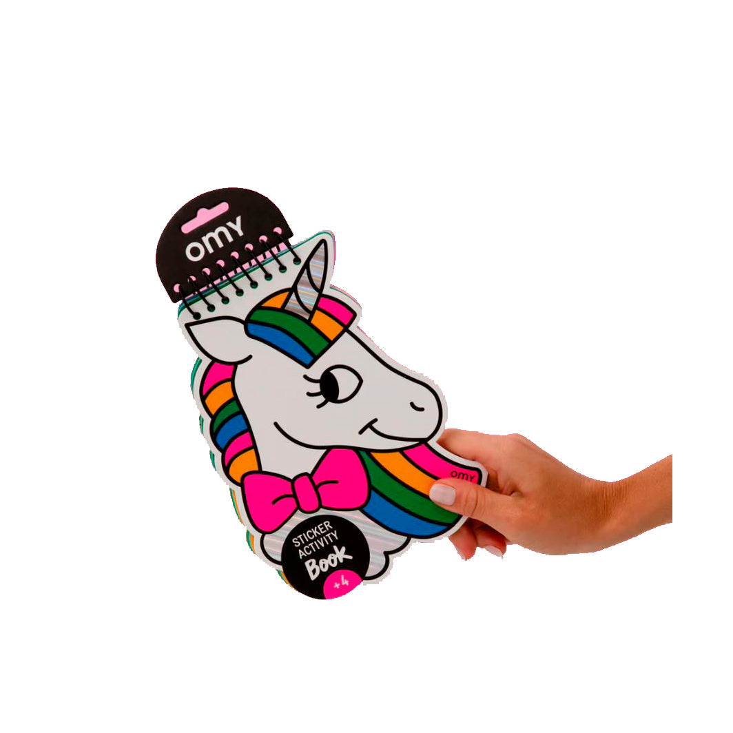 Omy aktivitetsnotatbok med klistremerker, Lily