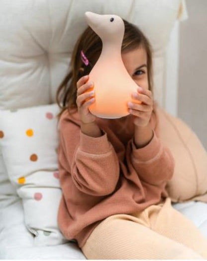 Flow Amsterdam Liva gås nattlampe, beige