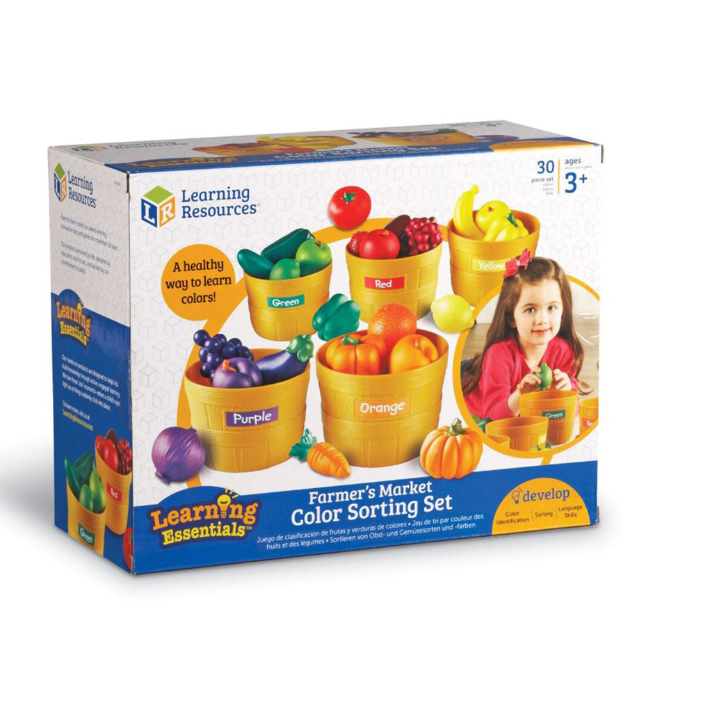 Learning Resources, Lær om farger - Sorteringssett med grønnsaker og frukter