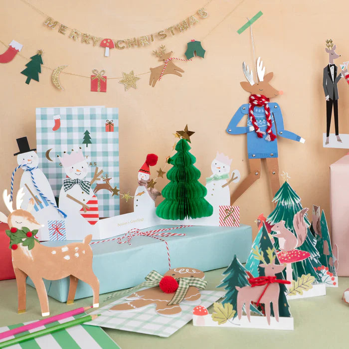 Julesnømannens trekkspillfamilie